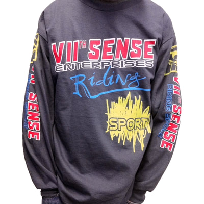 Riding Sport Long Sleeve by 7th sense enterprises.
The warmest long sleeve you will ever need 100% cotton pre shrunk mens apparel.